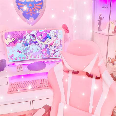 Kuro Setup Kawaii Room Video Game Room Design Otaku Room