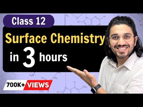 Surface Chemistry In One Shot Video Lecture Crash Course For Jee