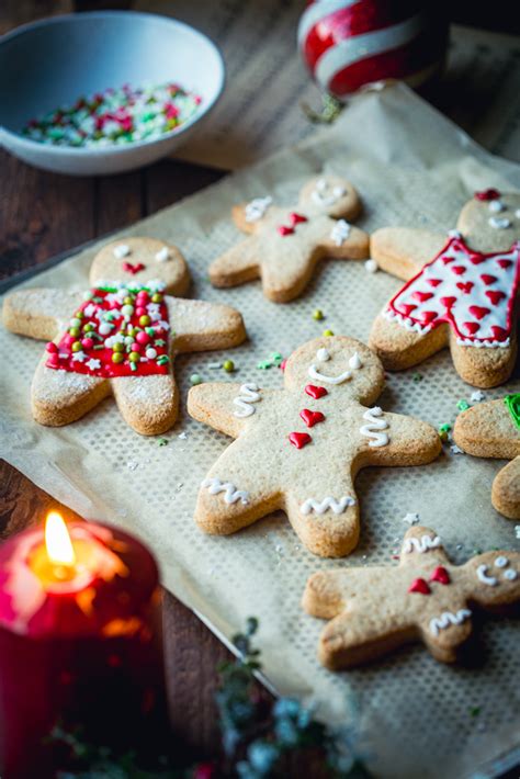 Biscuit de Noël aux épices Bonhomme de noël façon gingerbread