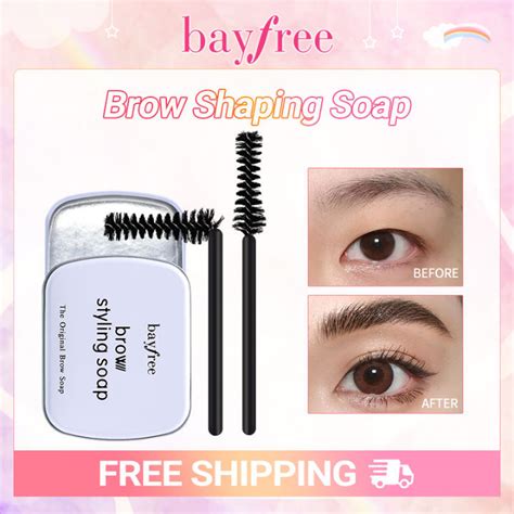 Bayfree Eyebrow Soap Set With Brushes Soap Brow Styling Wax