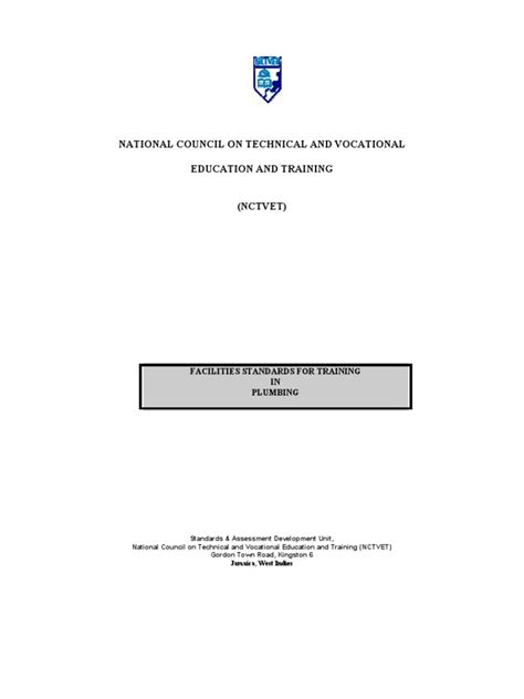 Facilities Standards - Plumbing | PDF