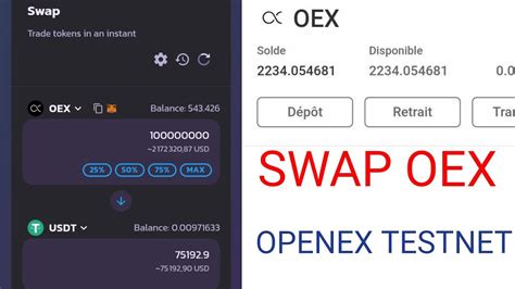 Openex Comment Participer Au Testnet Openex Swap R Clamation