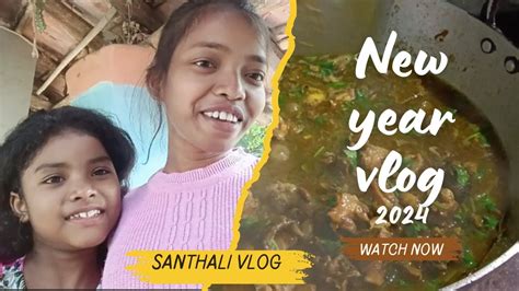 New Year Vlog 2024 Santhali Vlog Mamaghar Amrapara Pakur