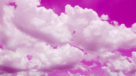 Pink Sky Clouds Stock Video Footage for Free Download