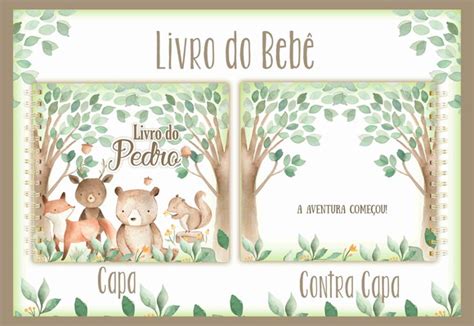 Bosque Menino Arquivo Livro Do Bebê E Caderneta Elo7