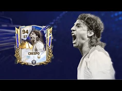 Is He Any Good Crespo Rated Review Toty Event Ea Fc Mobile Youtube