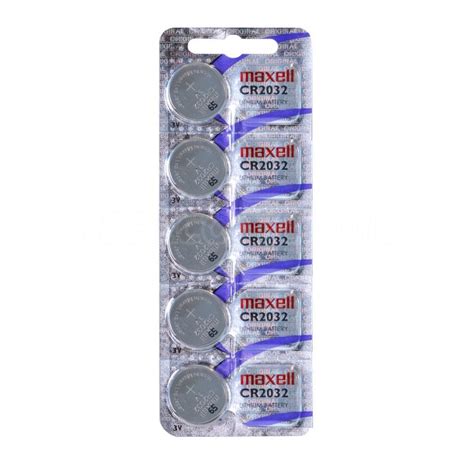 Cr Maxell Pile De Bouton Lithium