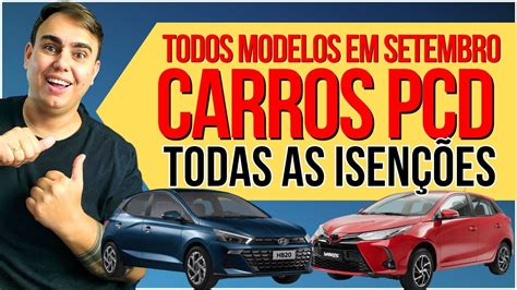 CARROS PCD TODOS OS DESCONTOS EM SETEMBRO Auto Carros Pcd YouTube