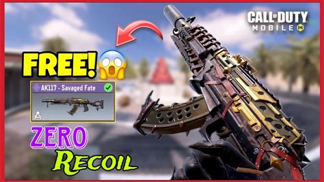 New Free AK117 Savaged Fate Stable Recoil AK117 Savaged Fate