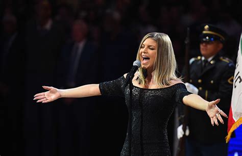 Fergie Apologizes for National Anthem Performance: 'I Tried My Best ...