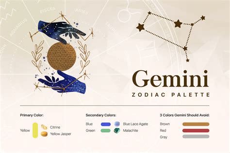 Discover The Lucky Colors that Represent the Gemini Zodiac Sign