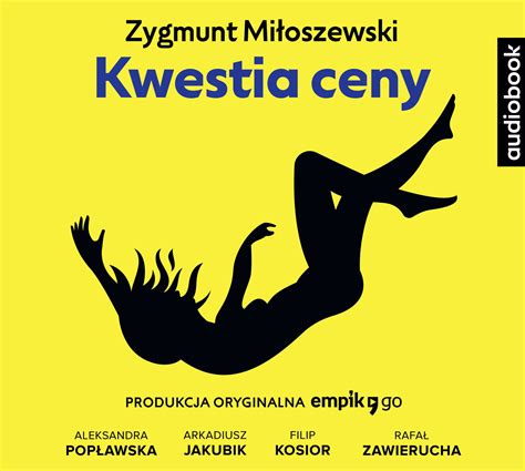 Kwestia ceny Audiobook Zygmunt Miłoszewski Multiszop pl