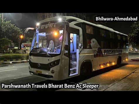 Journey In Parshwanath Travels Bharat Benz Ac Sleeper Bus I