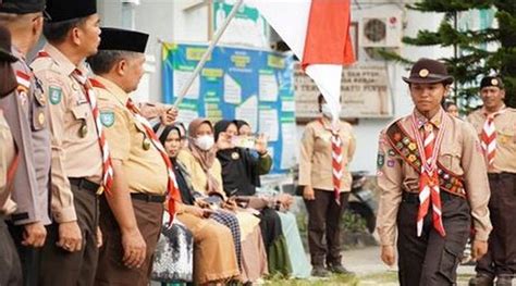 Wabup Anambas Lepas 16 Pramuka Mengikuti Jambore Nasional XI Di Cibubur