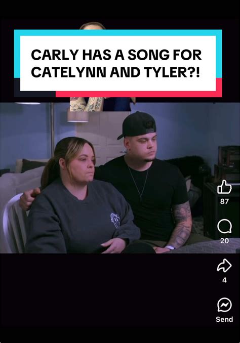 catelynn  tyler carlys heartfelt song surprise tiktok