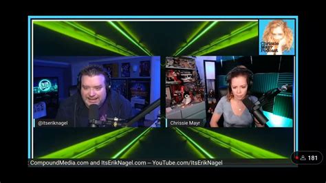 Erik Nagel Erock Talks Compound Media On The Chrissie Mayr Podcast Live Recording 11 29 2022