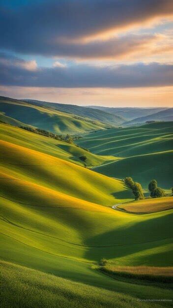 premium photo enchanted hills