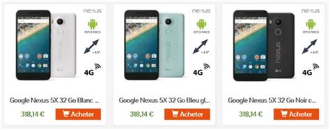 Prix Et Caract Ristiques Des Nexus X Et Nexus P By Google