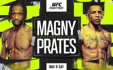 UFC Vegas 100: 'Magny vs. Prates' Live Results and Highlights | BJPenn.com