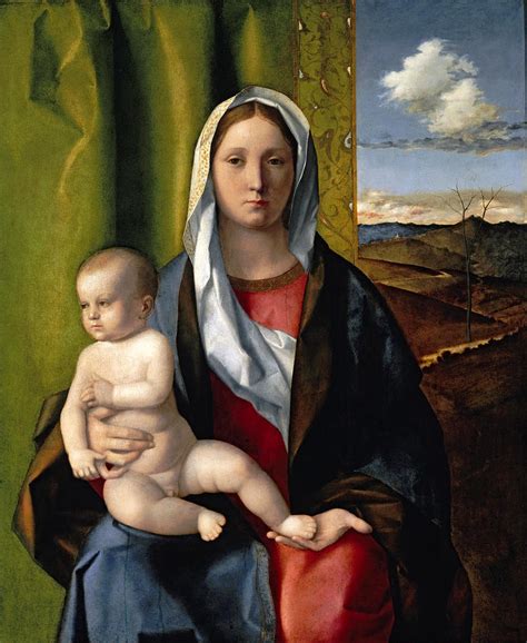 Madonna And Child Painting By Giovanni Bellini Fine Art America