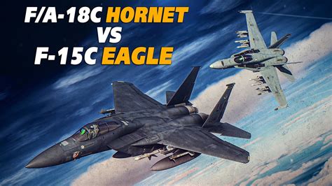 F 15c Eagle Vs Fa 18c Hornet Dogfight Digital Combat Simulator Dcs