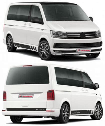 Set Adesivi Laterali Edition Adatto Per Vw T T T T Multivan Bulli