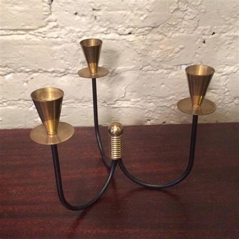 Swedish Mid Century Modern Candleholder By Nils Johan At 1stDibs