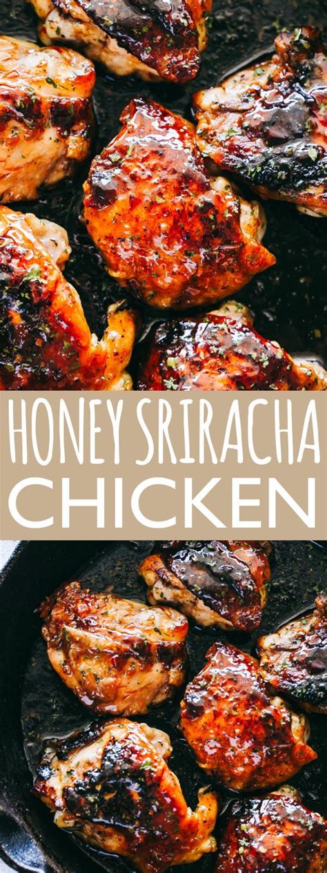 Honey Sriracha Chicken Recipe With Cauliflower Rice Flavor Loaded