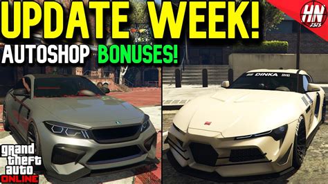 Gta Online Update Week Autoshop Bonuses Good Discounts Youtube