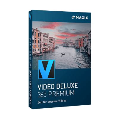 MAGIX Video Deluxe Kreative Videobearbeitung Einfach Wie Nie