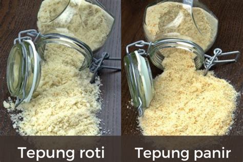 Perbedaan Tepung Roti Dan Tepung Panir