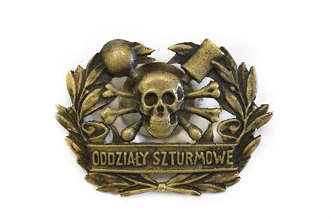 Surfingthekaliyuga Cap Insignia Of The Polish Insurgent Assault