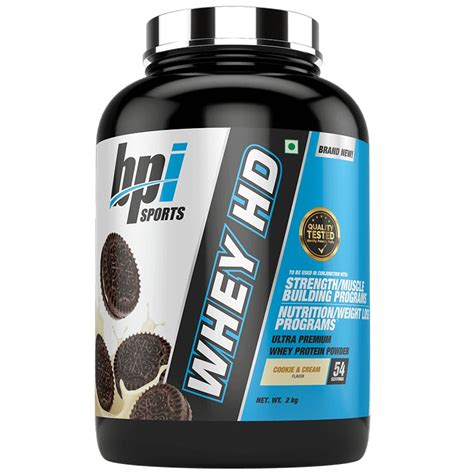 Bpi Sports Whey Hd Lb Cookie Cream Nutrabay