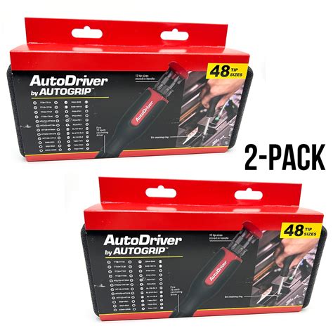 Autodriver 48pc Ratcheting Screwdriver Set 2 Pack Jdtco