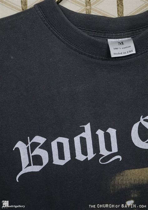 Body Count T Shirt Vintage Rare Faded Black Tee Hardcore Etsy