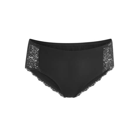 Shorty Coton Biologique Avec Bandes En Dentelle