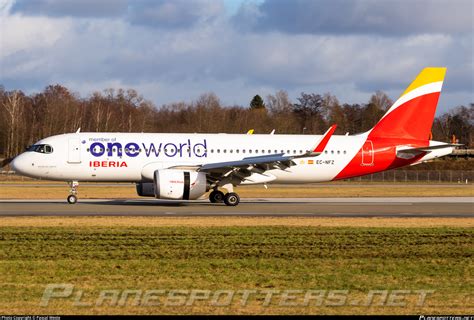 EC NFZ Iberia Airbus A320 251N Photo By Pascal Weste ID 1247703