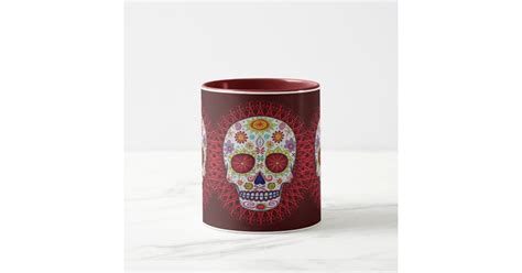 Sugar Skull Mug | Zazzle