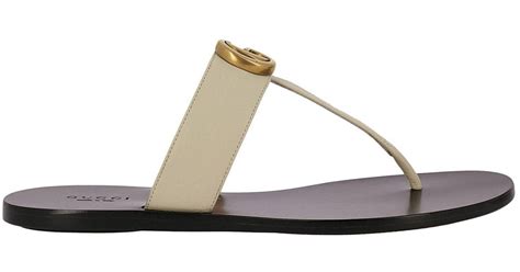 Gucci Flat Sandals Shoes Women Lyst