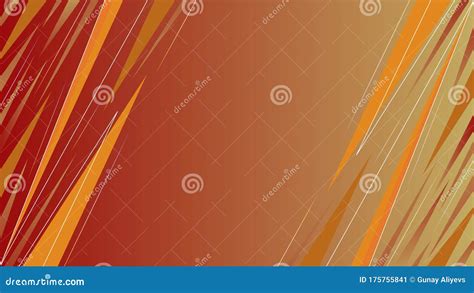 Abstract Outline Triangles Shapes Polygonal Red Yellow Gradient Vector