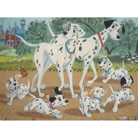 In 101 Dalmatians, all 101 dalmatians have a combination of about 6,469,952 spots! Disney Images ...