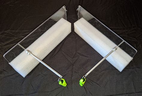 10 X 5 Planer Board Pair Lexan Skunk Off Tackle Co