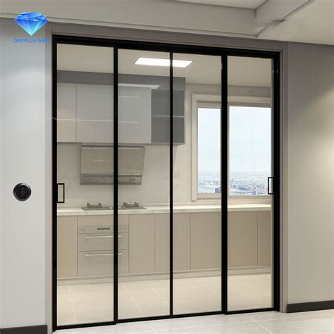 Minimalist Modern Design Narrow Frame Aluminium Thermal Break Sliding