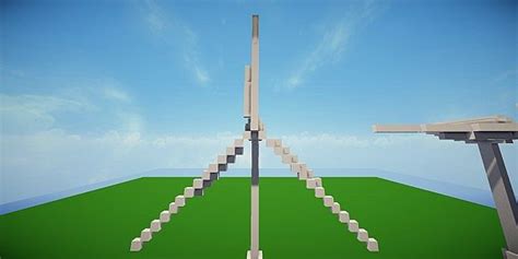 Modern Eco Village | Wind Turbines Minecraft Map