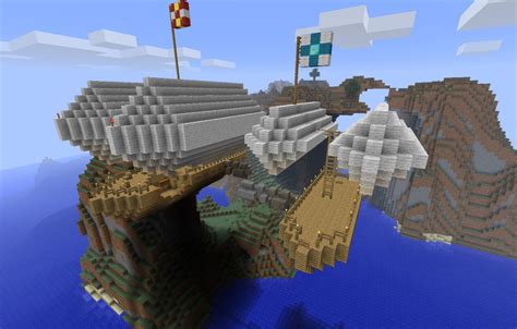 Air/Ship battle Minecraft Map