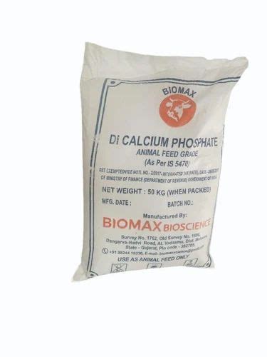 Granules Feed Grade Dicalcium Phosphate 50 Kg HDPE Bag At Rs 42 Kg In