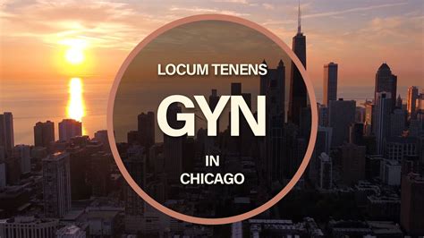 Gyn Opportunity In Chicago Locum Tenens Youtube