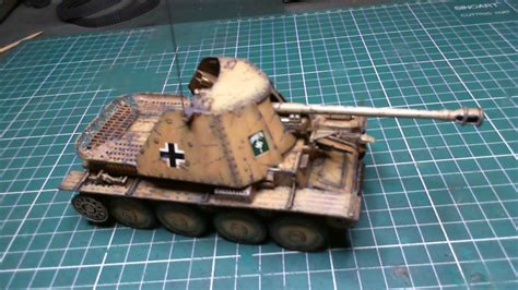 Italeri Scale German Self Propelled Gun Marder Iii Final Reveal