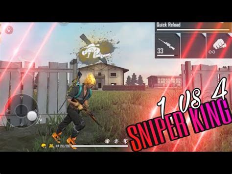 SOLO VS SQUAD DOUBLE SNIPING MOBILE Garena Free Fire YouTube