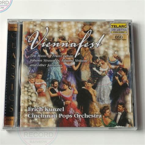 แผน CD อลบม Viennafest Cincinnati Pops Orchestra Erich Kunzel